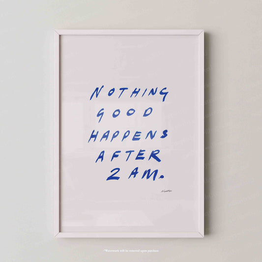 2 AM print