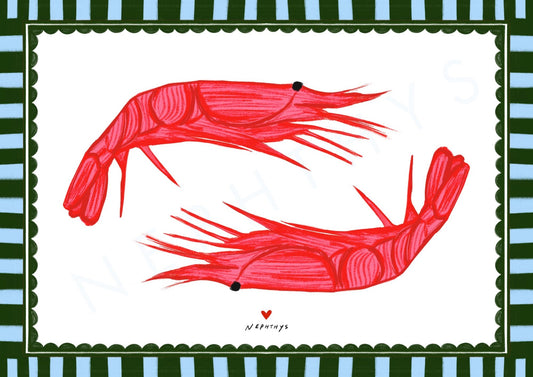 The dancing prawns (Landscape)