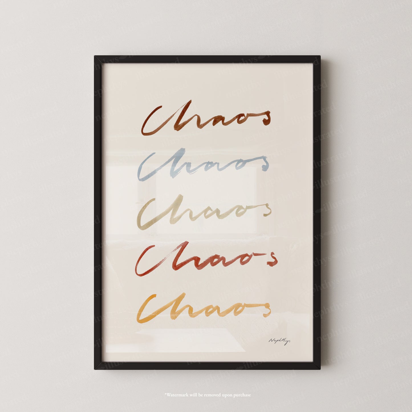 Chaos, Chaos, Chaos