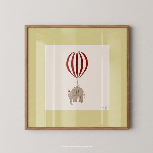 Elephant Balloon Personalised