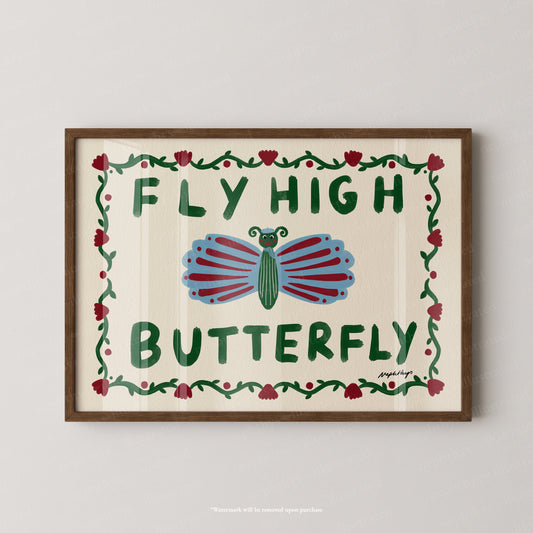 Fly High Butterfly