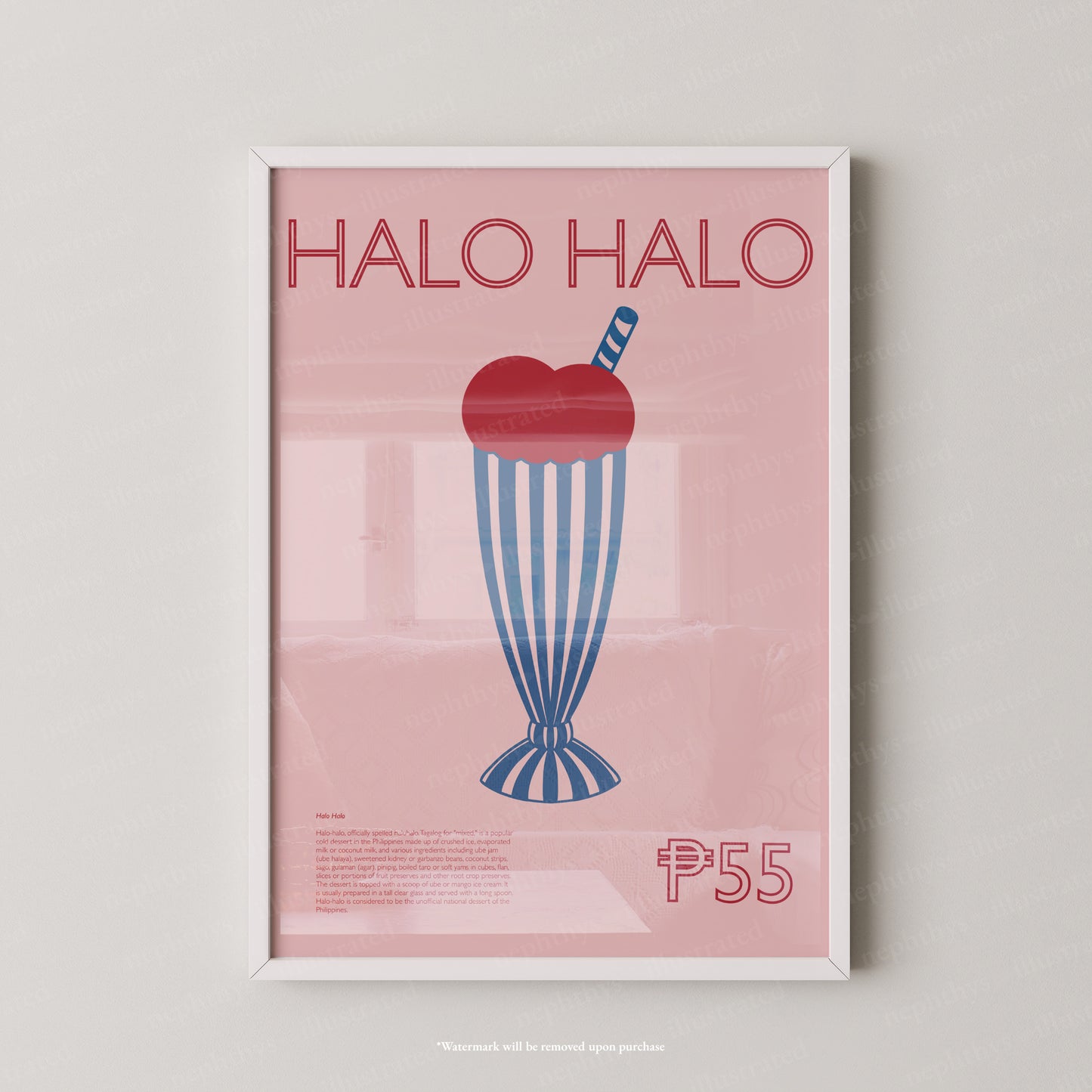 Halo Halo Print