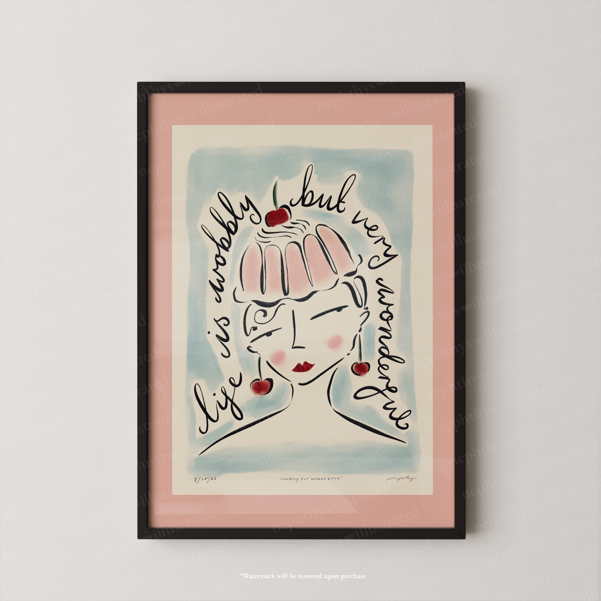 Jelly Lady Print