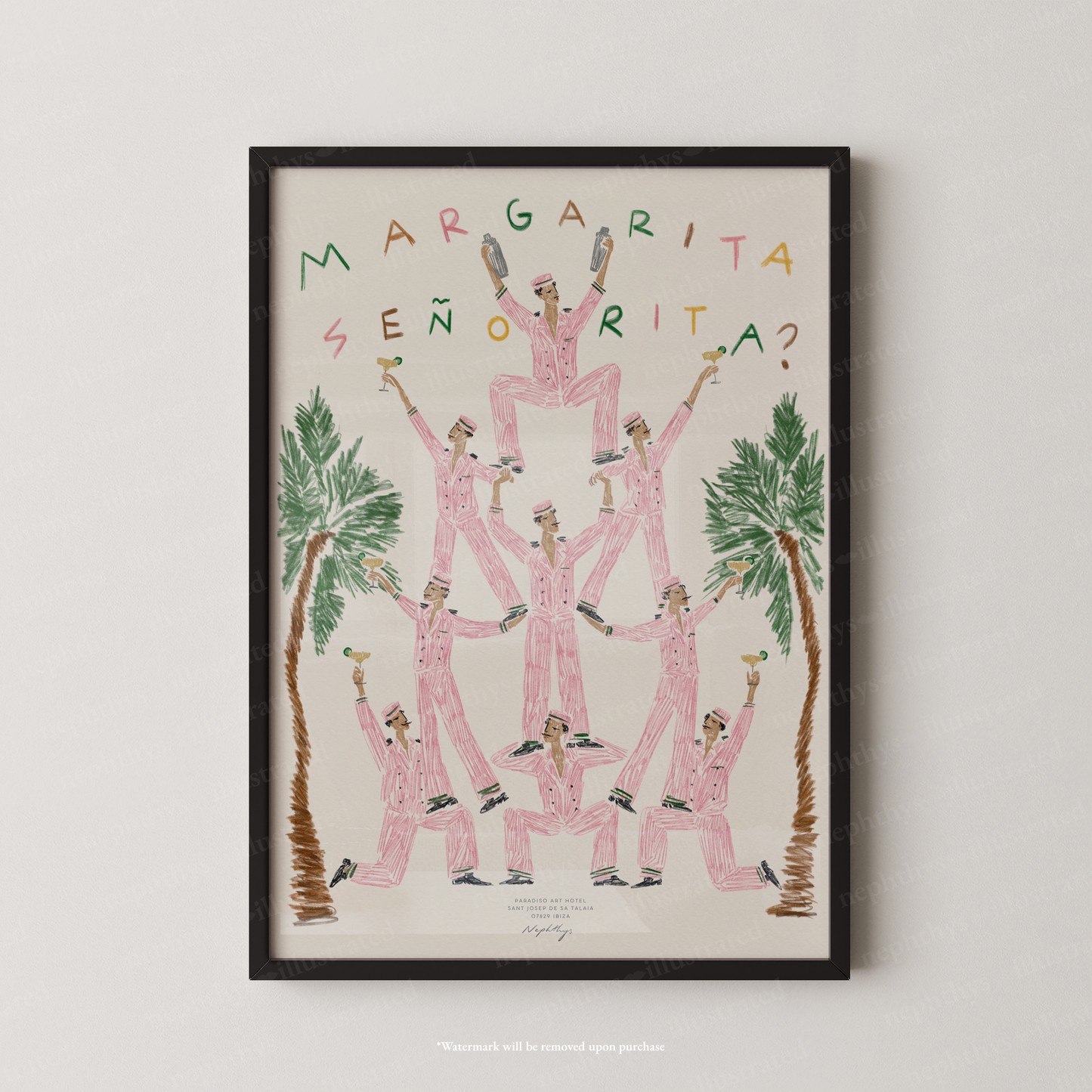 Margarita Señorita Print - Plain