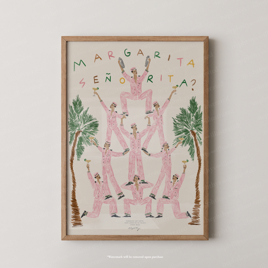 Margarita Señorita Print - Plain