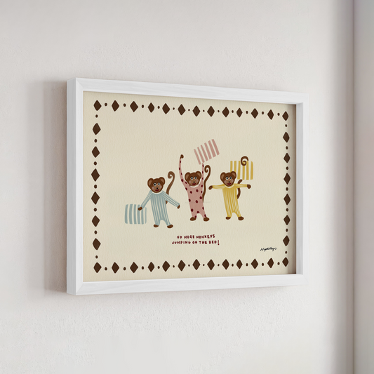 Monkeys on the Bed