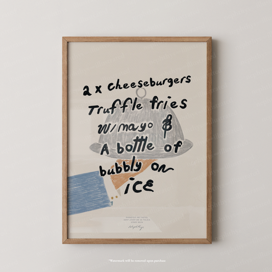 Room Service Order Print