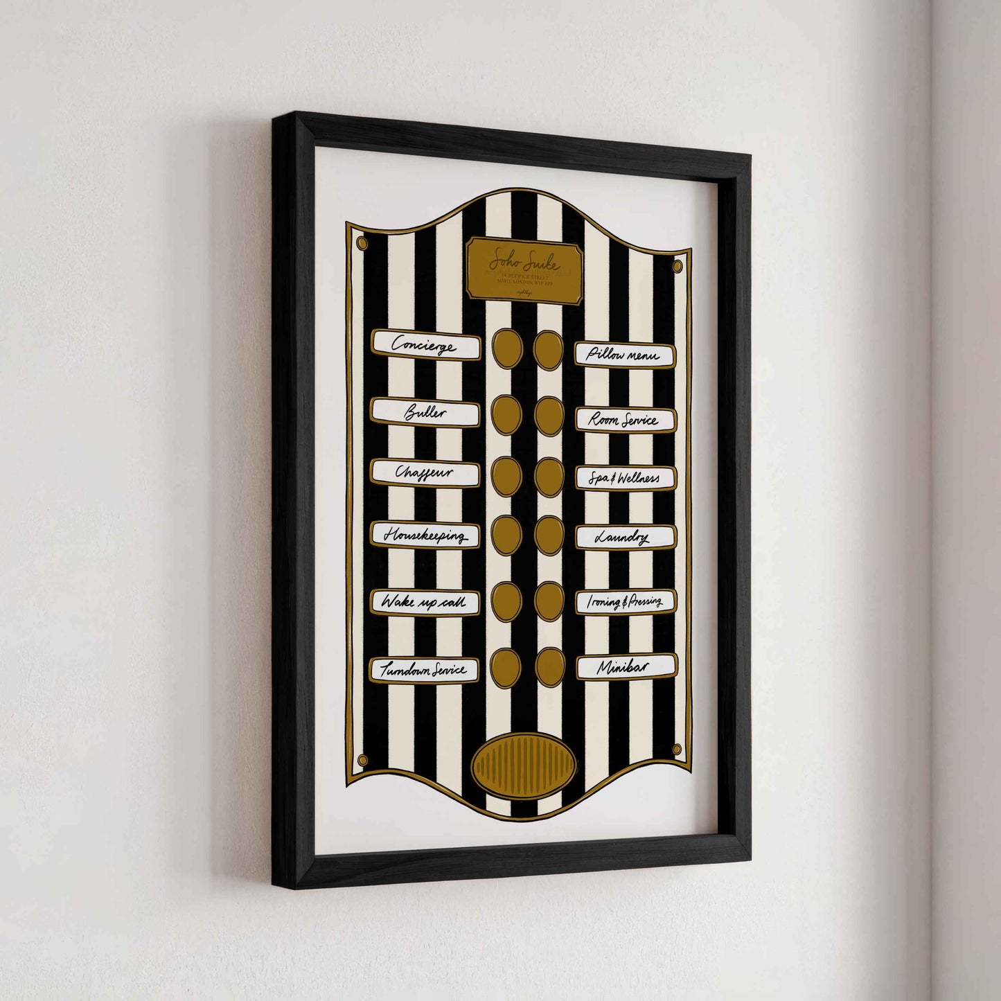 Soho Black Stripe