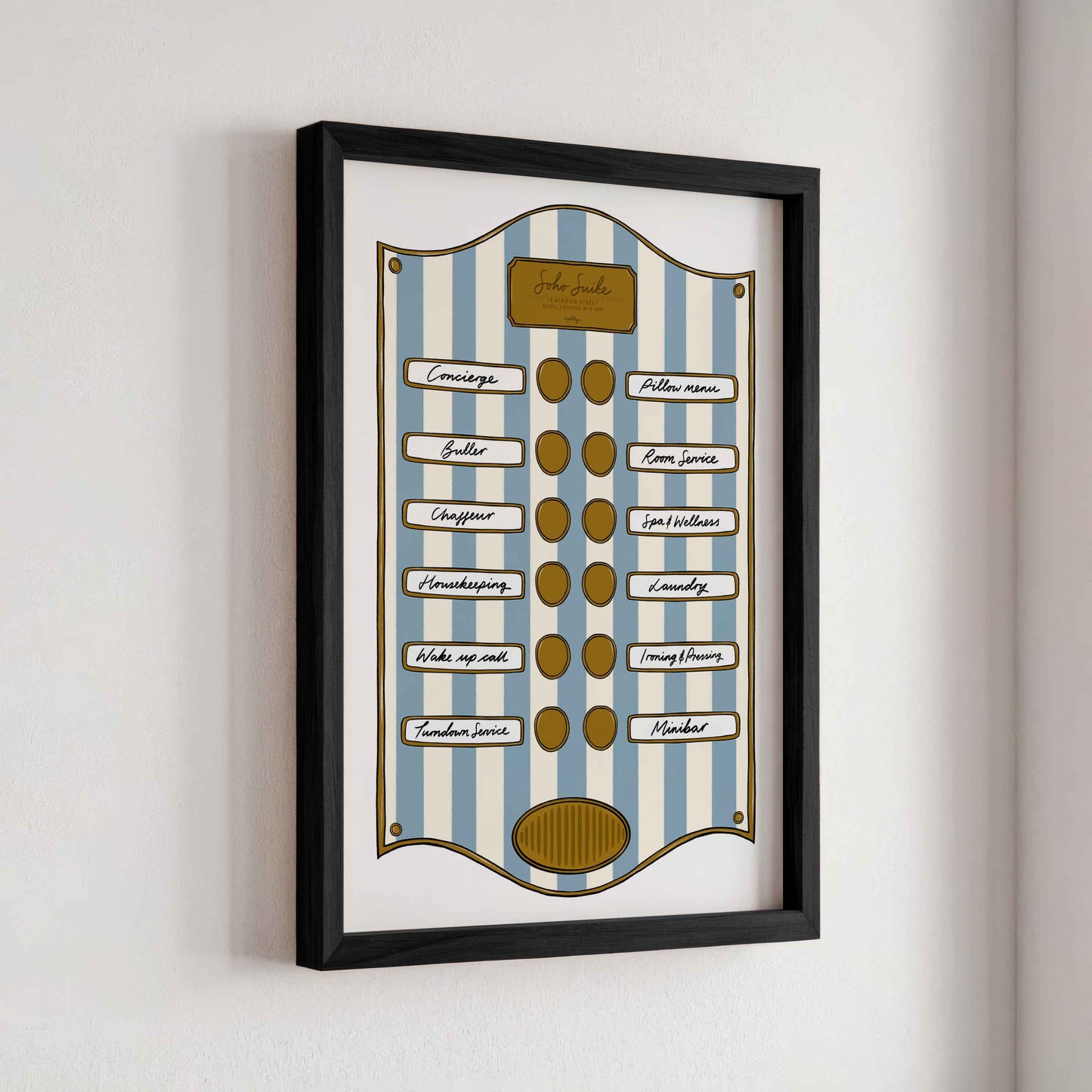 Soho Blue Stripe