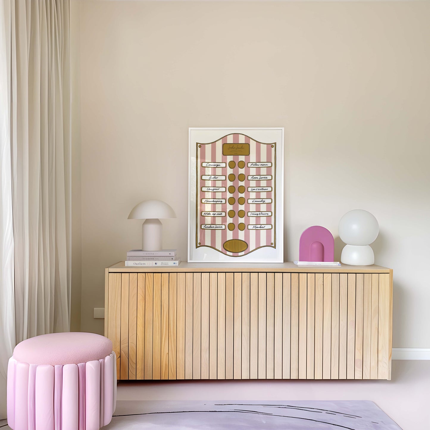 Soho Pink Stripe
