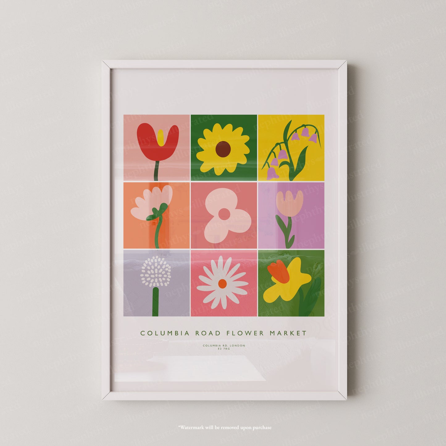 New Covent Garden Market Print