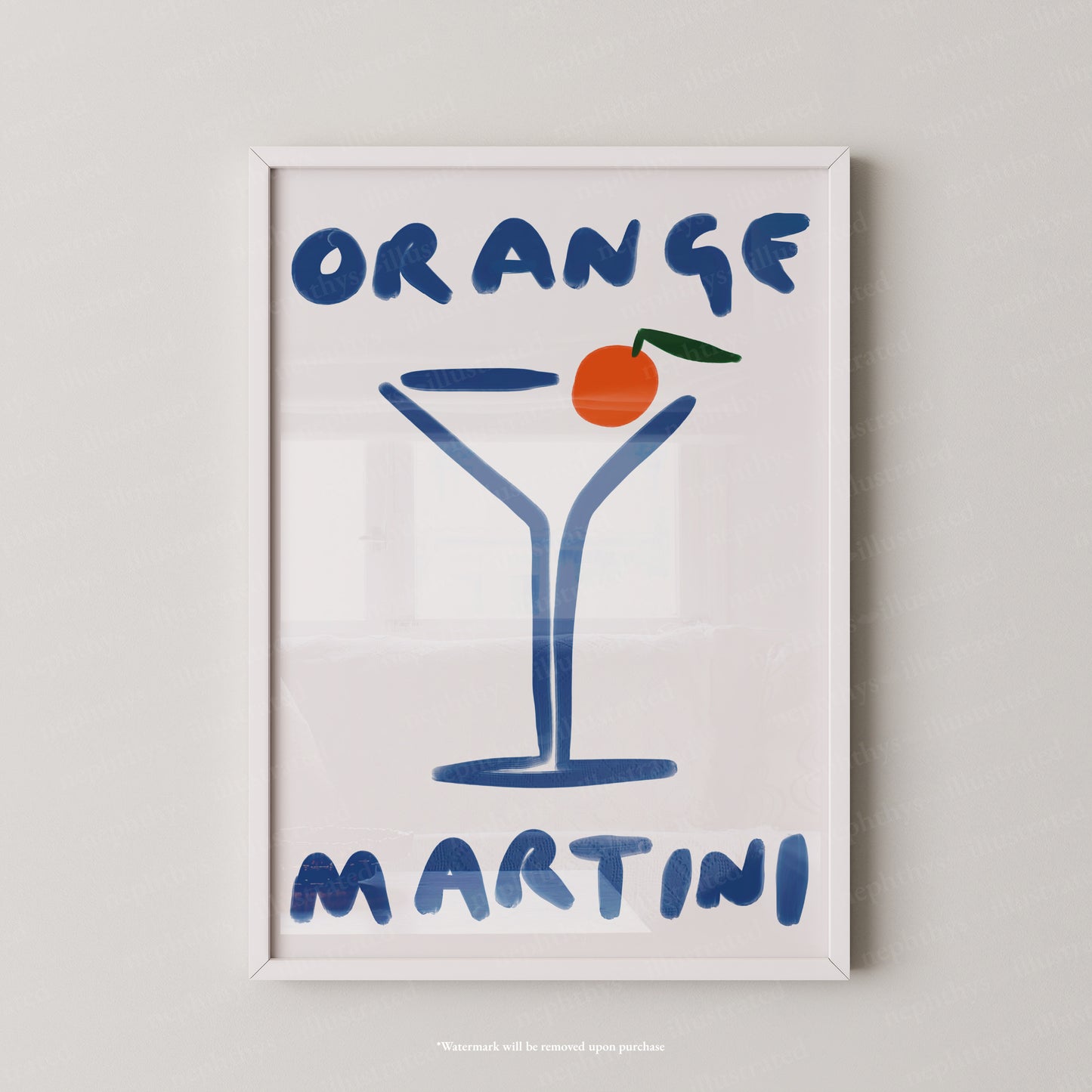 Orange Martini