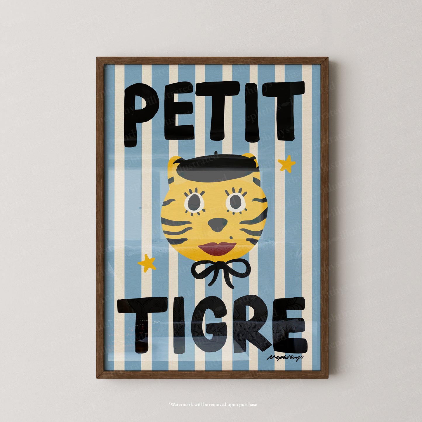 Petit Tigre - Blue