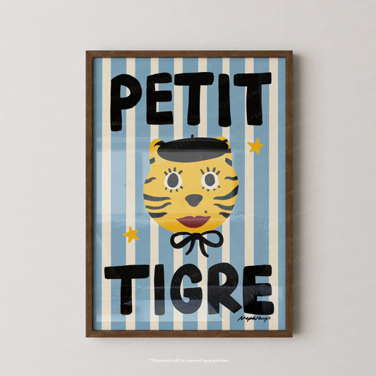 Petit Tigre - Blue