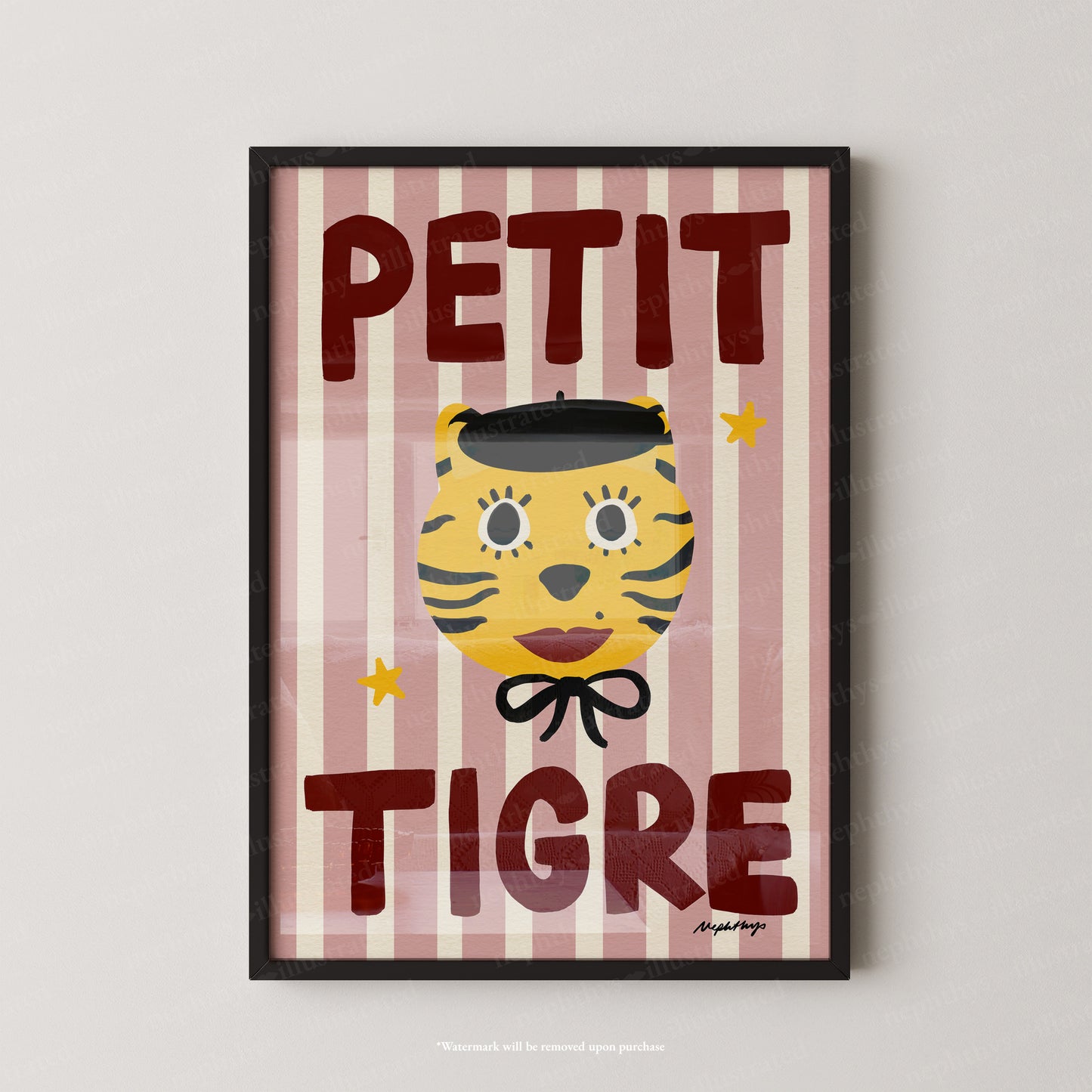 Petit Tigre - Pink