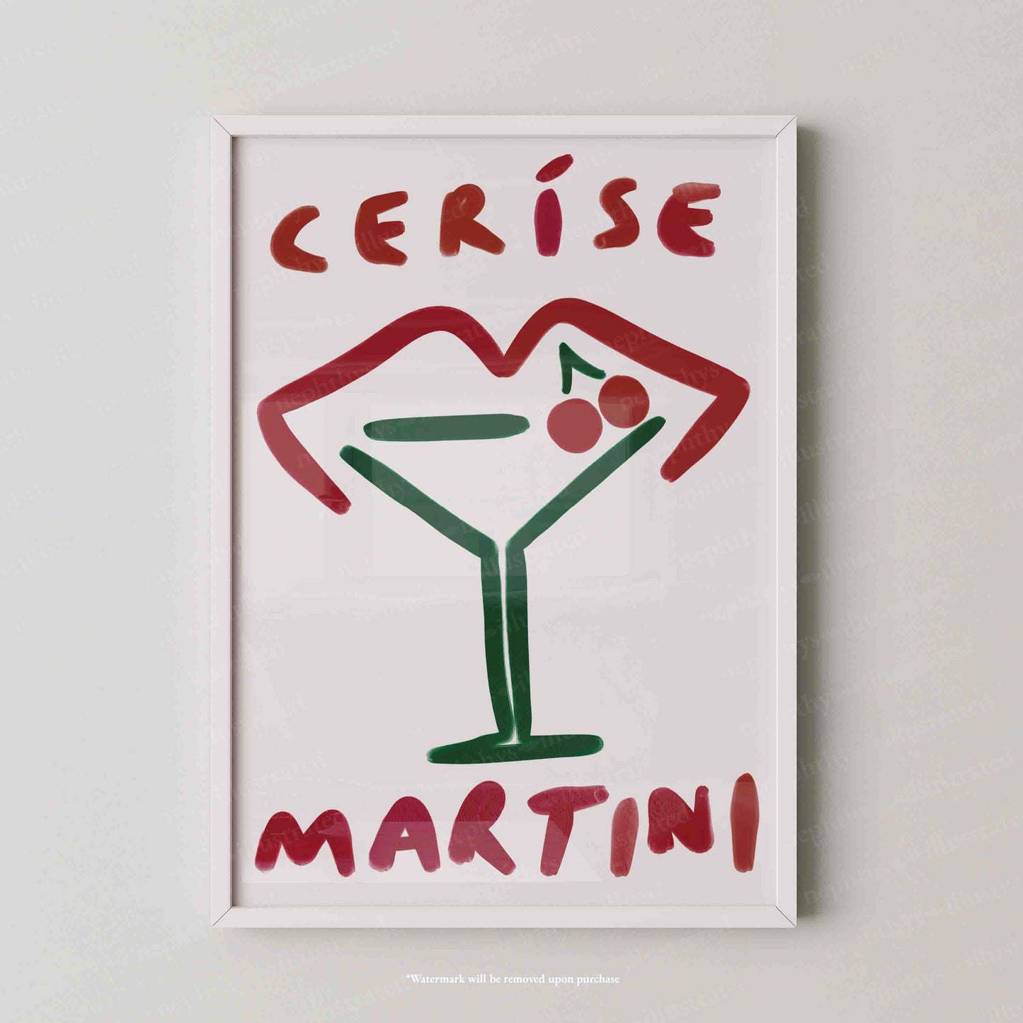 Cerise Martini