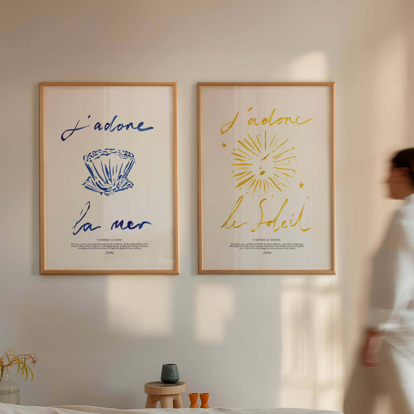 J'adore Le Soleil (Brushstroke Yellow)