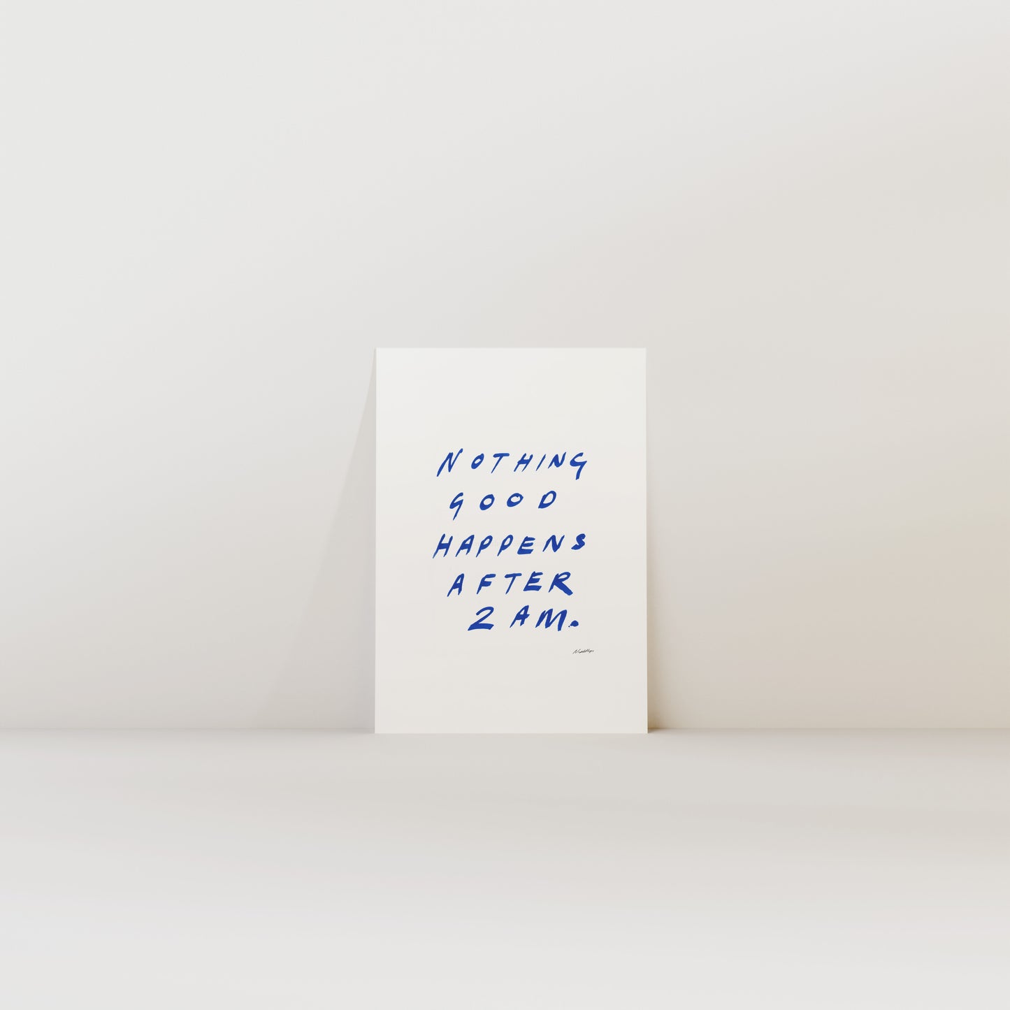 2 AM print