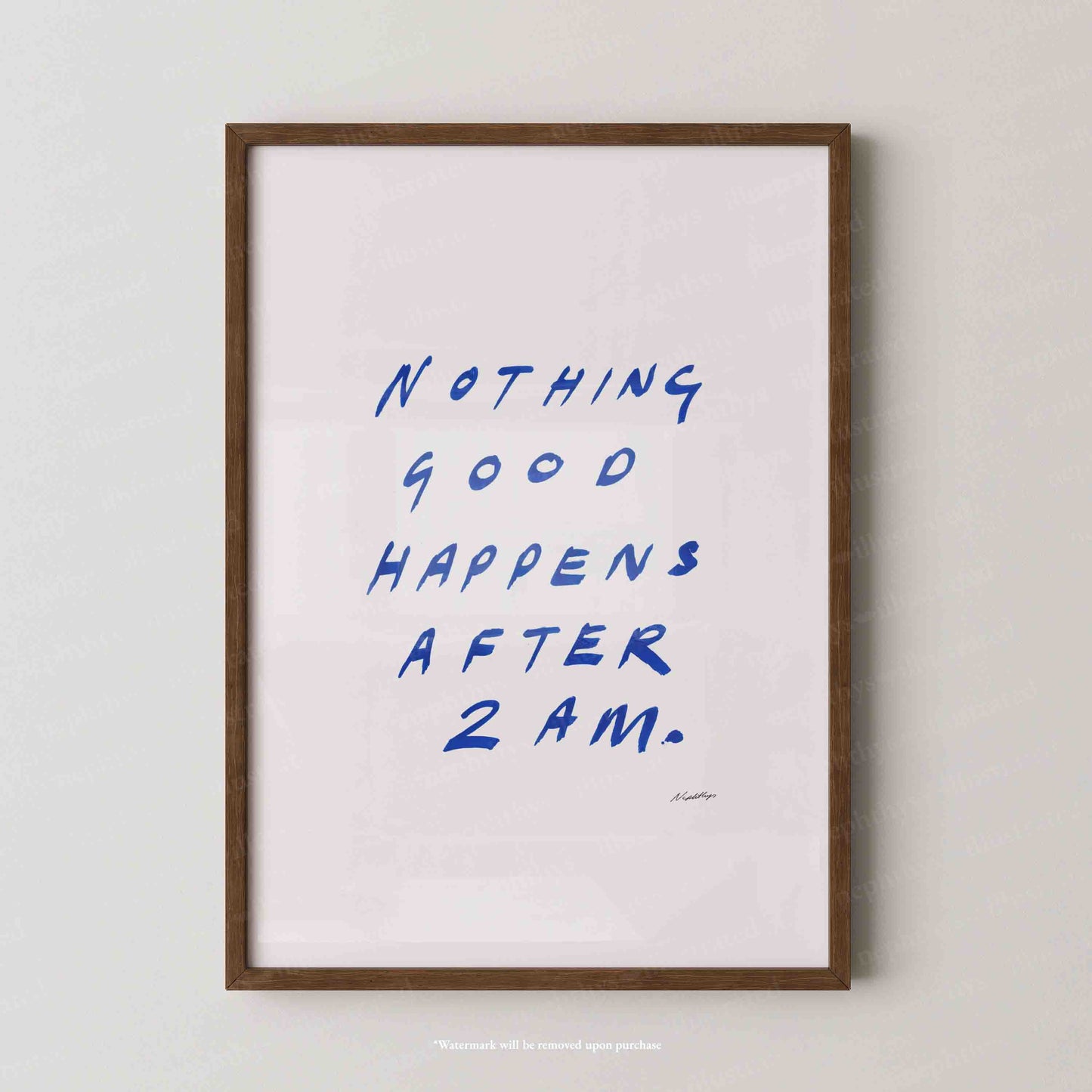 2 AM print