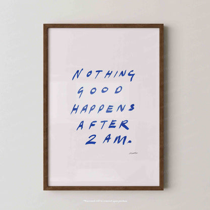 2 AM print