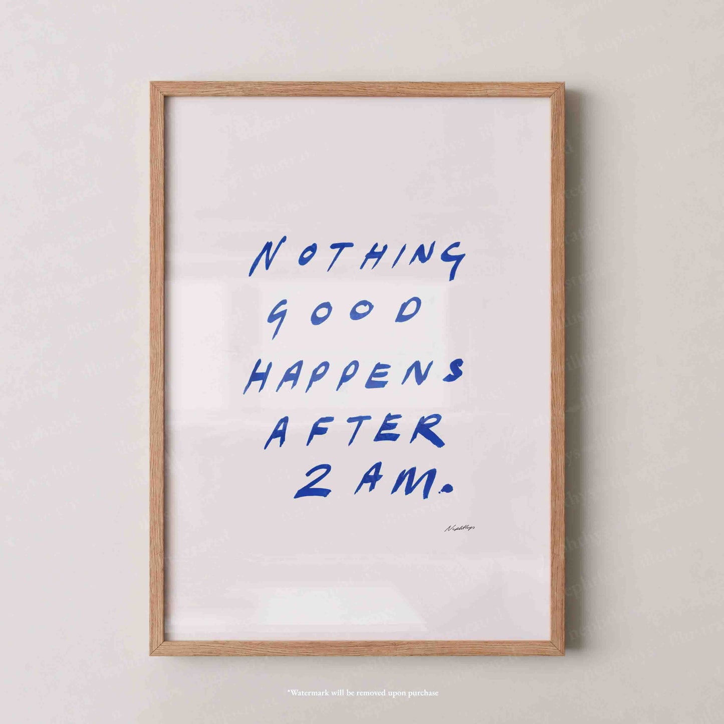 2 AM print