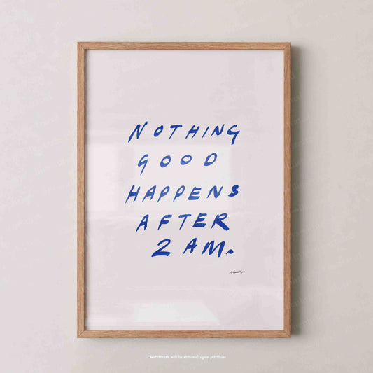 2 AM print