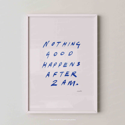 2 AM print
