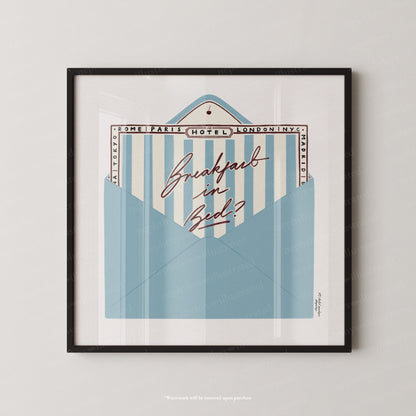 Breakfast in Bed (Square)