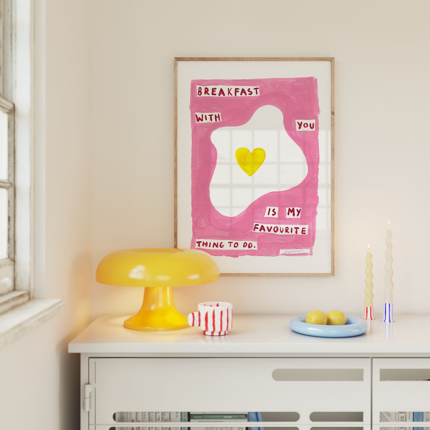 Breakfast With You Print