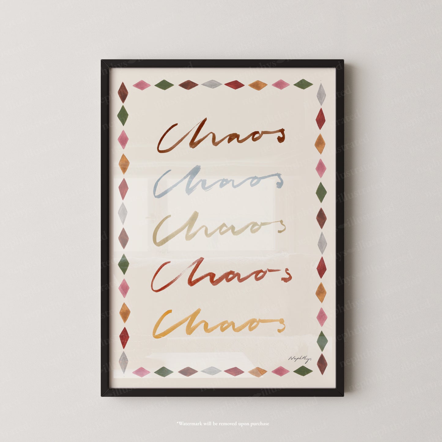 Chaos, Chaos, Chaos
