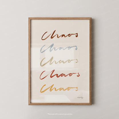 Chaos, Chaos, Chaos