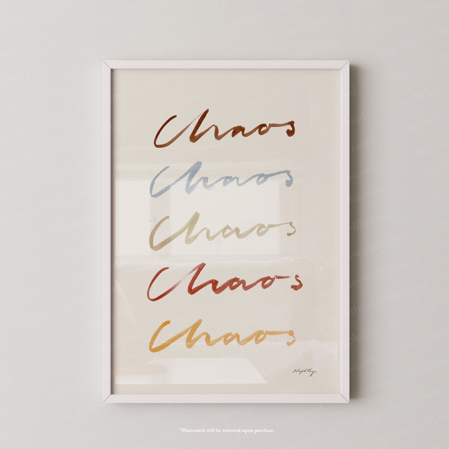 Chaos, Chaos, Chaos