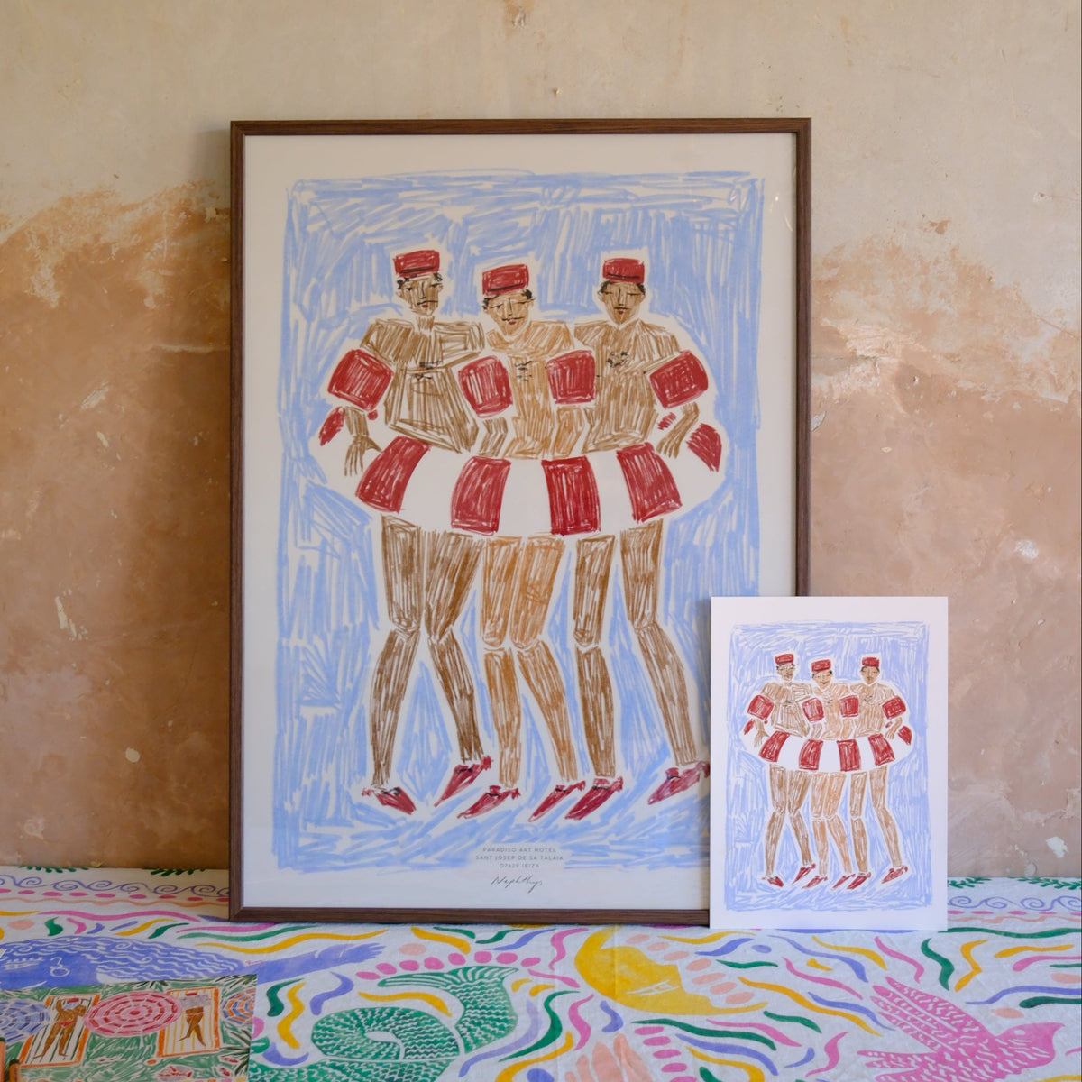 Pool Boys Print