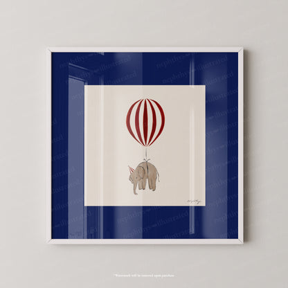Elephant Balloon Personalised