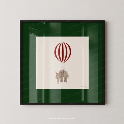 Elephant Balloon Personalised