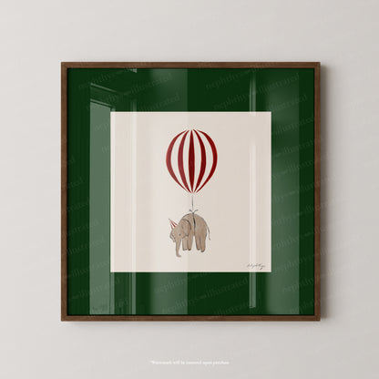 Elephant Balloon Personalised