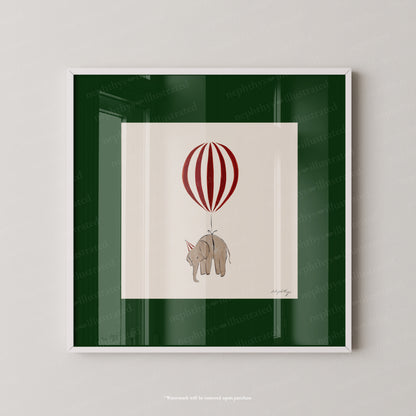 Elephant Balloon Personalised