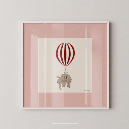 Elephant Balloon Personalised