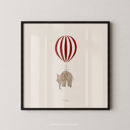 Elephant Balloon Personalised