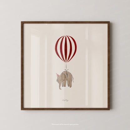 Elephant Balloon Personalised