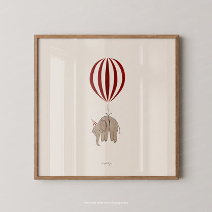 Elephant Balloon Personalised