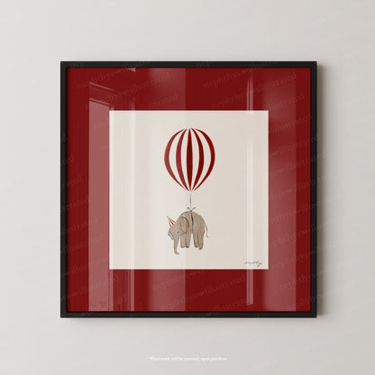 Elephant Balloon Personalised