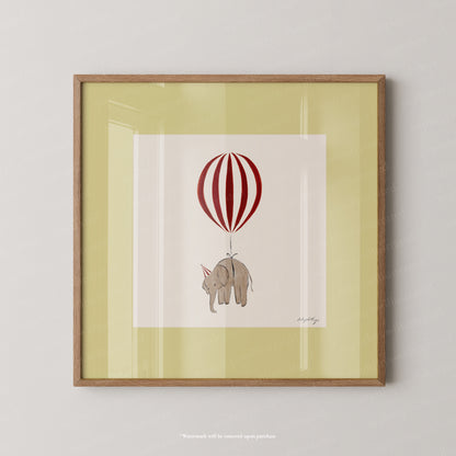 Elephant Balloon Personalised