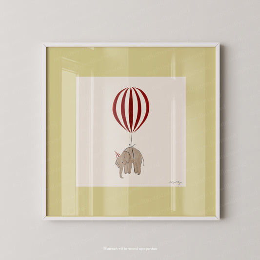 Elephant Balloon Personalised