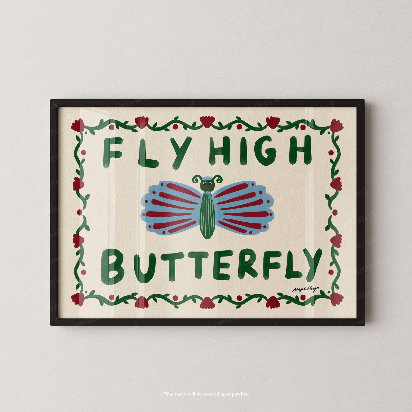 Fly High Butterfly