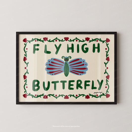 Fly High Butterfly