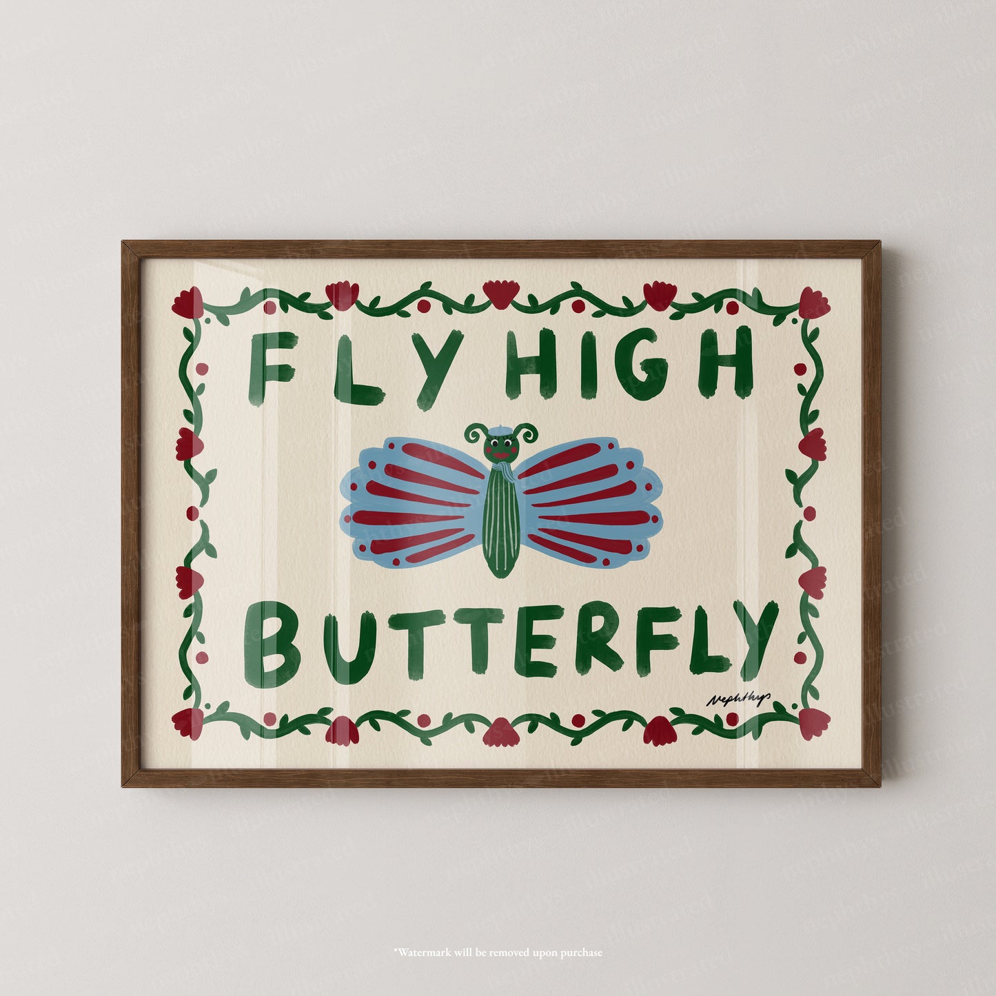 Fly High Butterfly