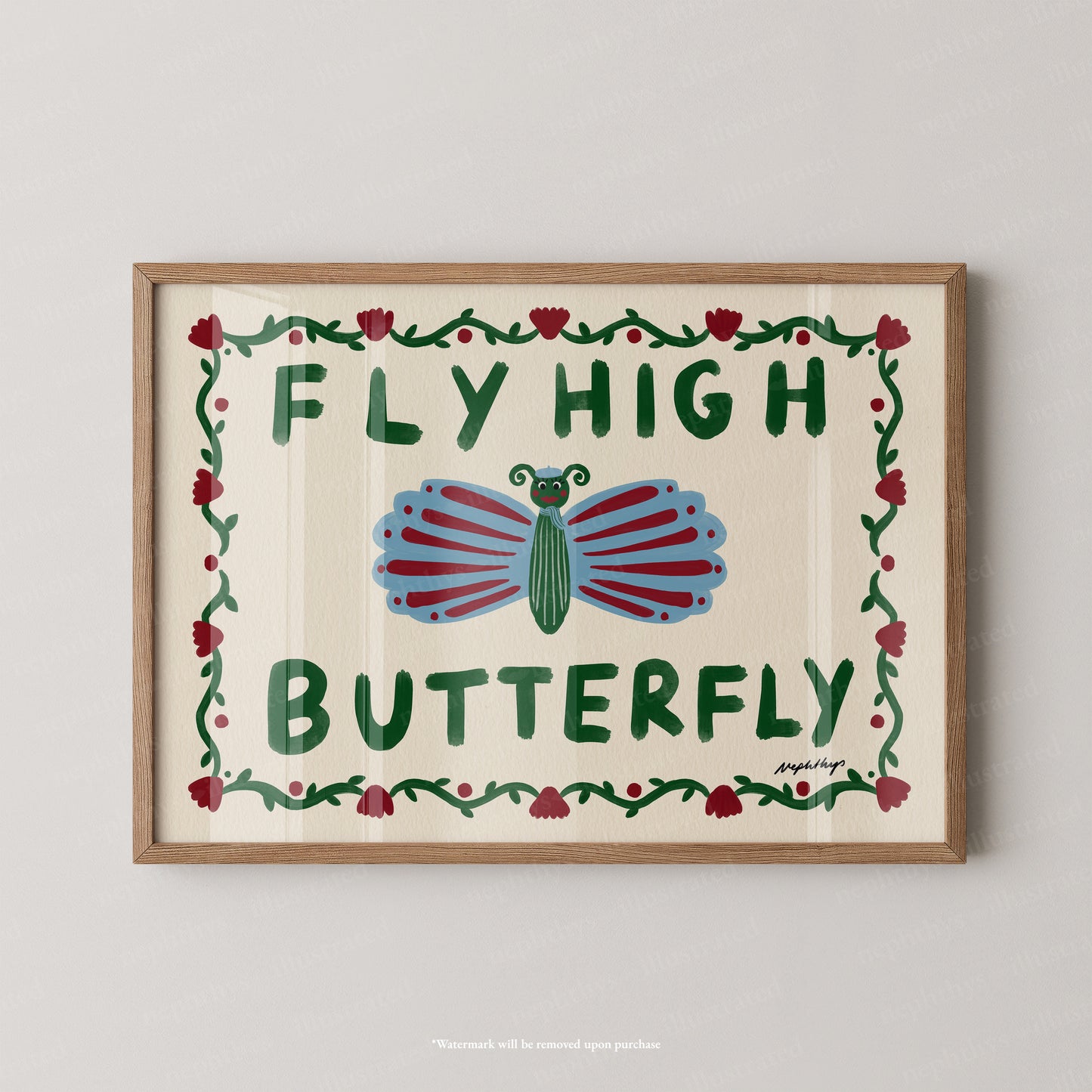 Fly High Butterfly