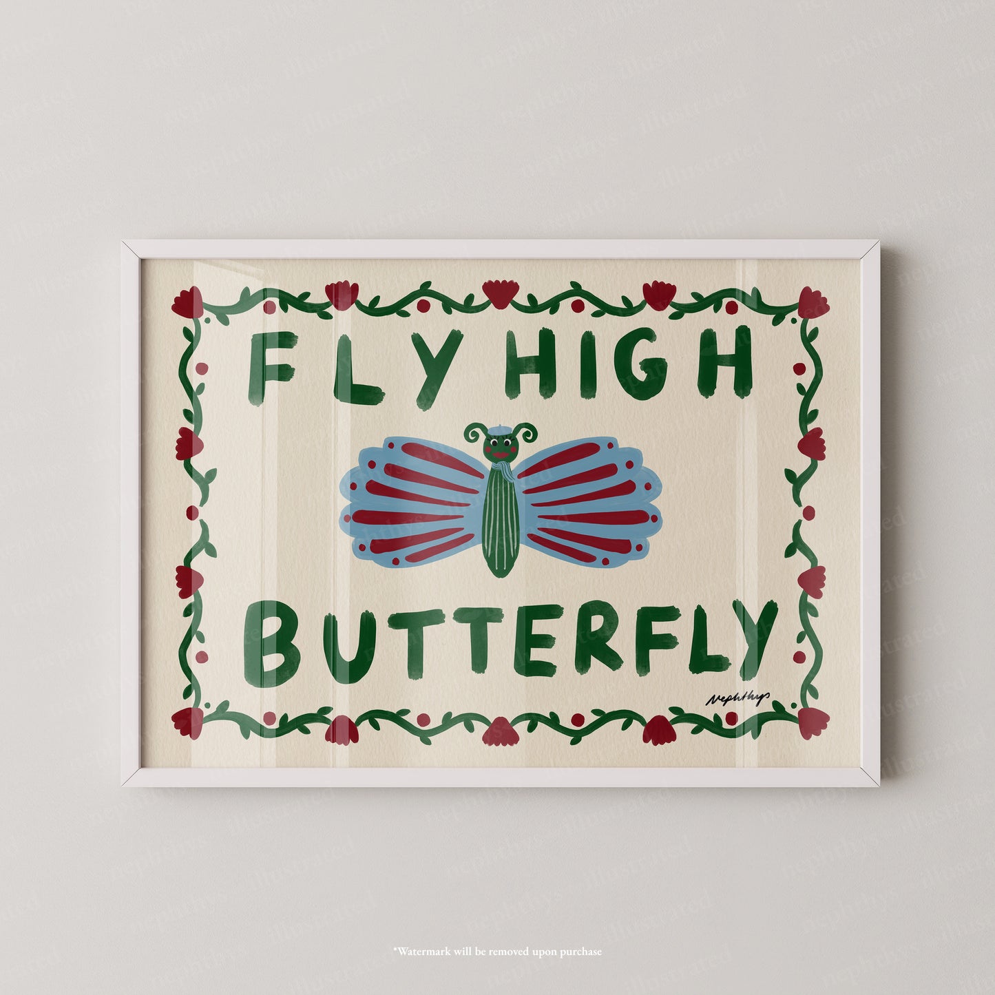 Fly High Butterfly