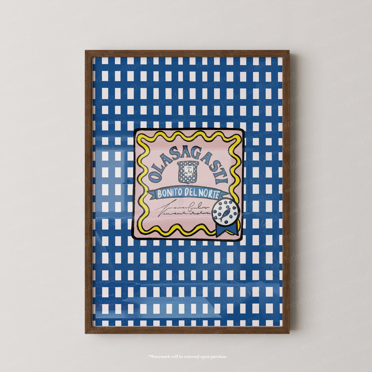 Gingham Anchovies